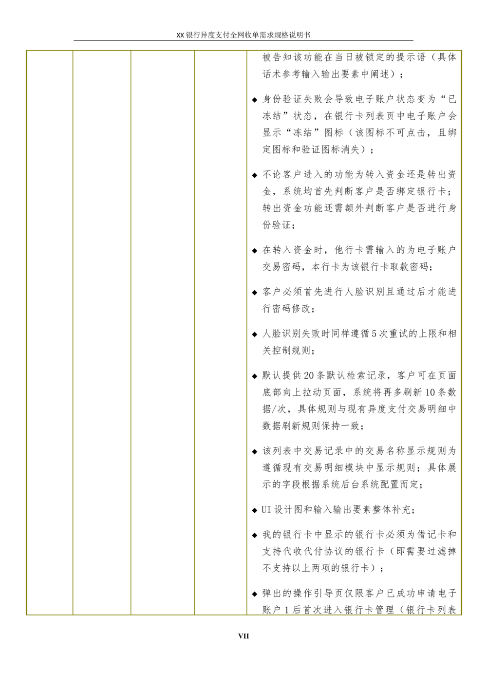 XX银行异度支付全网收单在线开户软件需求规格说明书V1.3_436套软件开发需求文档_VD516-软件开发需求文档_10各类系统软件开发需求