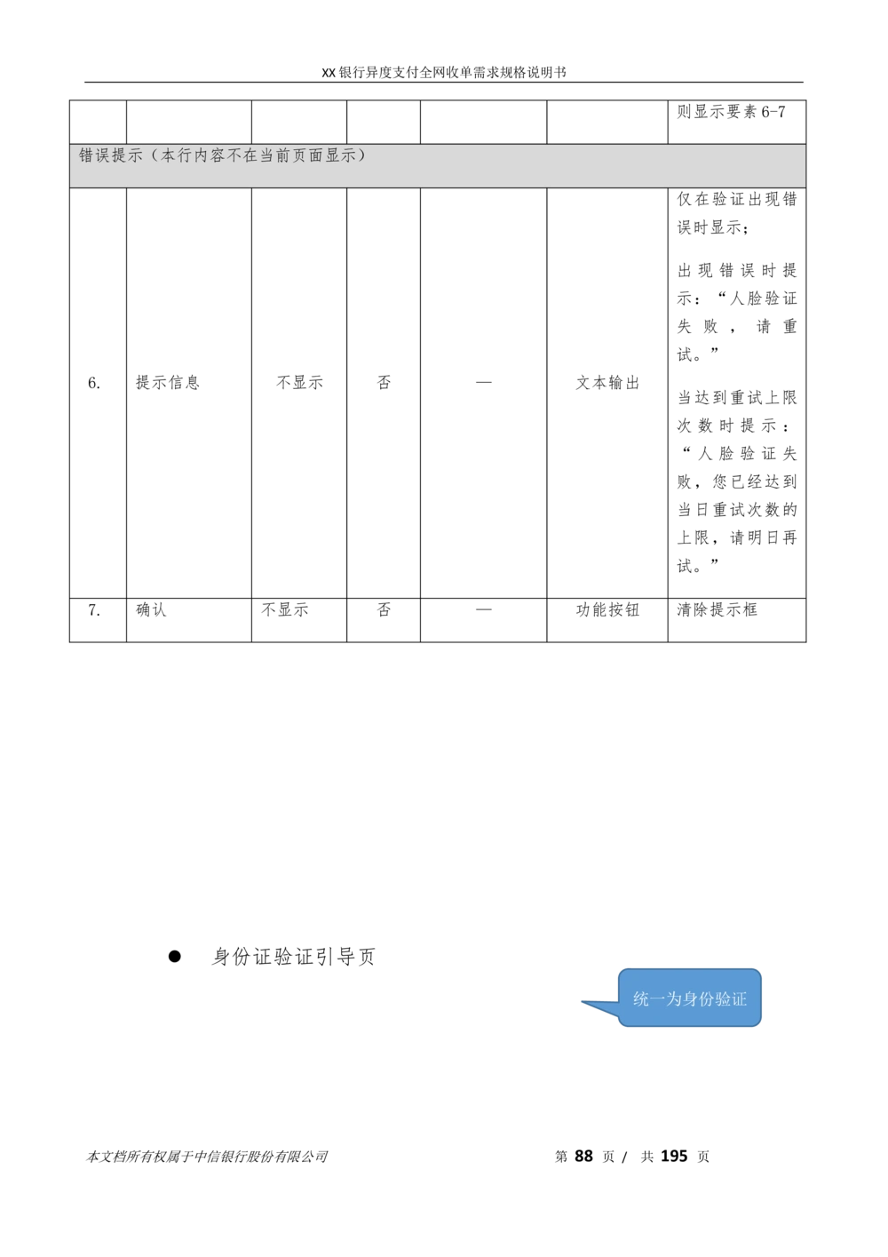 XX银行异度支付全网收单在线开户软件需求规格说明书V1.3_436套软件开发需求文档_VD516-软件开发需求文档_10各类系统软件开发需求