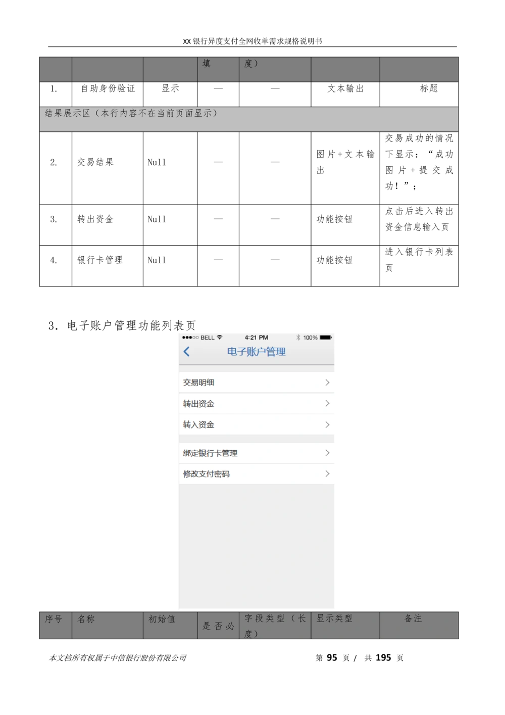 XX银行异度支付全网收单在线开户软件需求规格说明书V1.3_436套软件开发需求文档_VD516-软件开发需求文档_10各类系统软件开发需求
