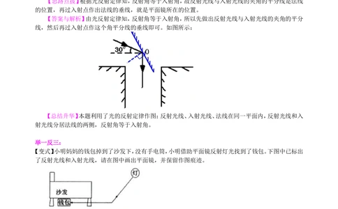 中考冲刺：光学作图专题（提高）知识讲解_中考全科复习资料_北京四中绝密资料04中考物理总复习_49中考冲刺：光学作图专题（提高）