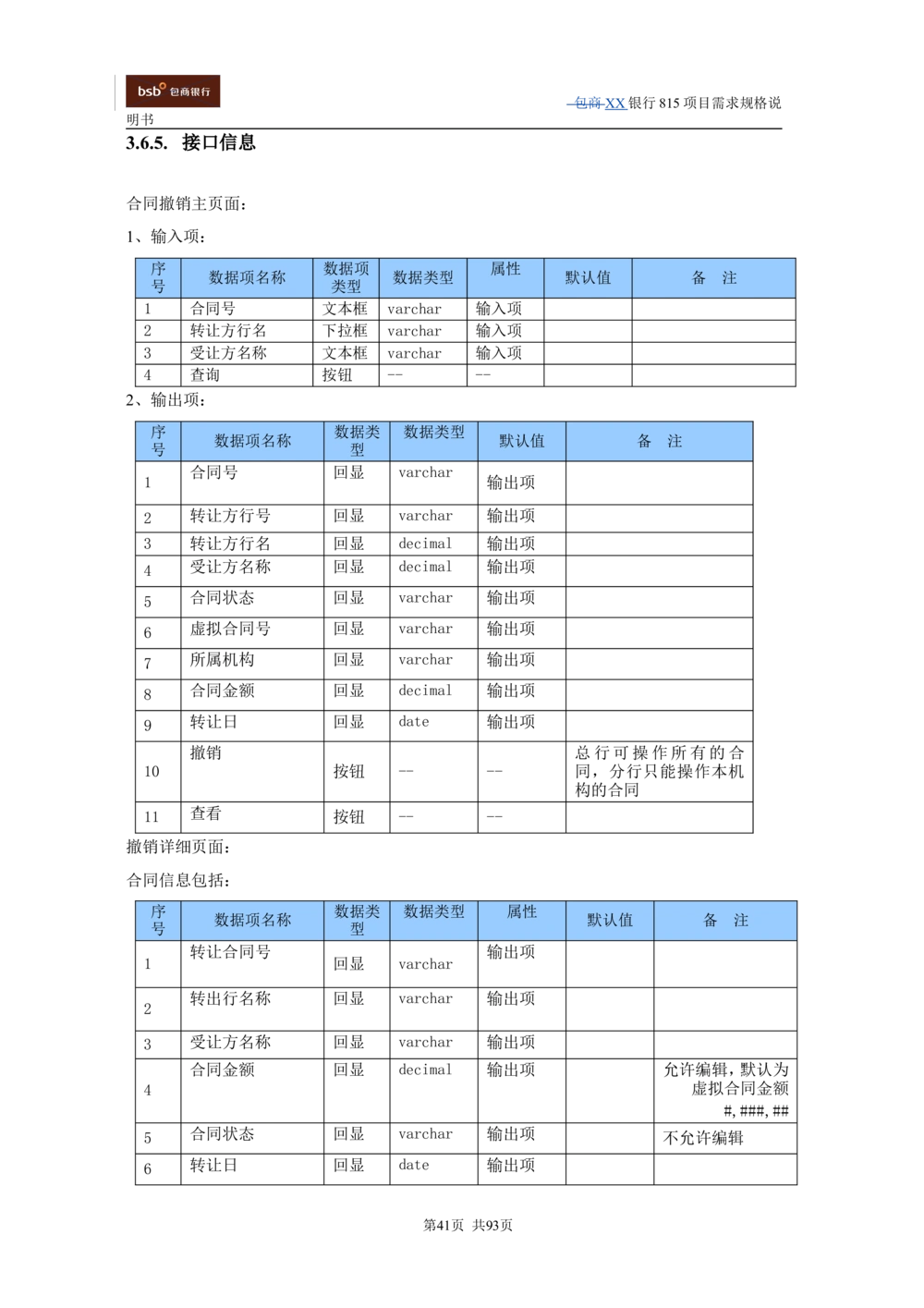 XX银行资产管理项目需求规格说明书V1.4_436套软件开发需求文档_VD516-软件开发需求文档_10各类系统软件开发需求