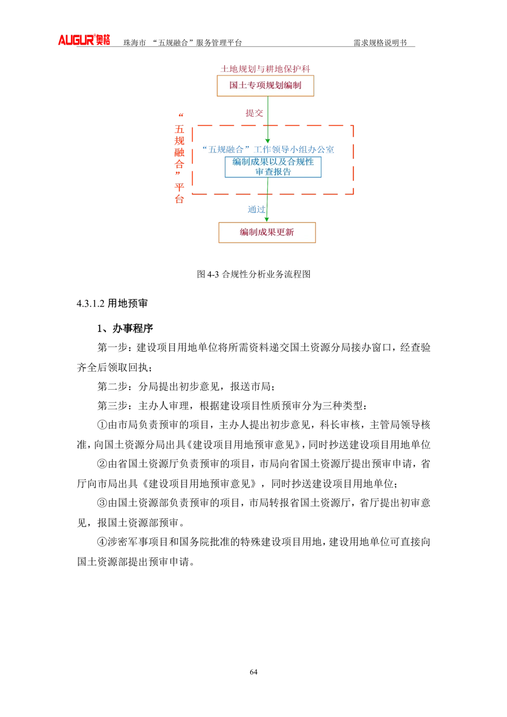 XX市&ldquo;五规融合&rdquo;服务管理平台_需求规格说明书V2.4(修订版)_436套软件开发需求文档_VD516-软件开发需求文档_10各类系统软件开发需求_更新内容