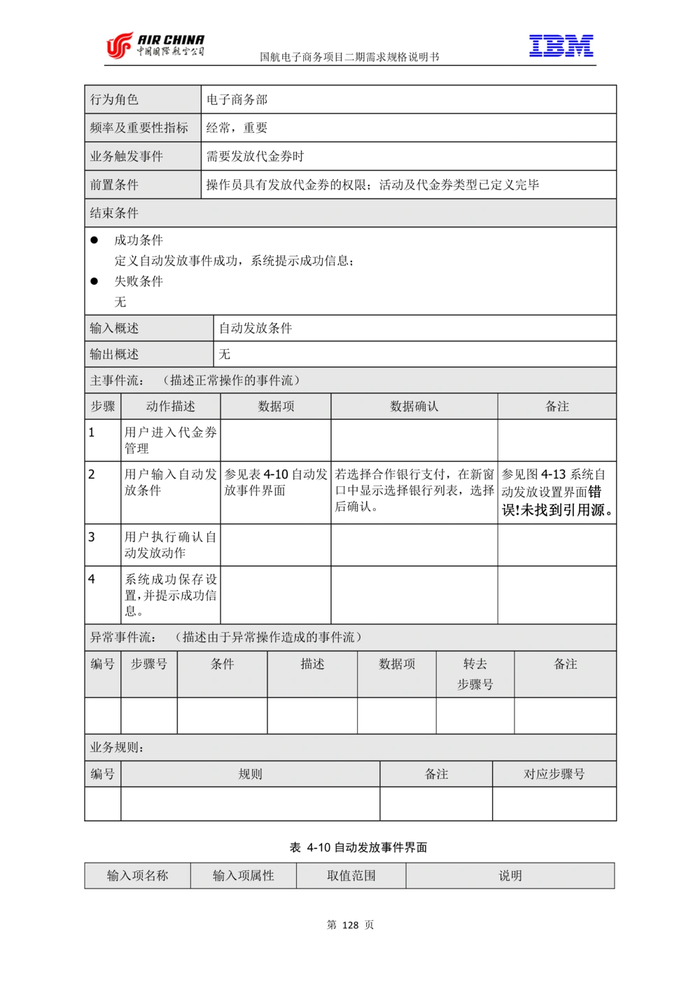 XX电子商务项目二期需求规格说明书V2.0-整合版_436套软件开发需求文档_VD516-软件开发需求文档_10各类系统软件开发需求_更新内容