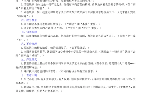 中考总复习&mdash;&mdash;病句的识别与修改知识讲解_中考全科复习资料_北京四中绝密资料01中考语文总复习_03中考总复习&mdash;&mdash;病句的识别与修改_中考总复习&mdash;&mdash;病句的识别与修改