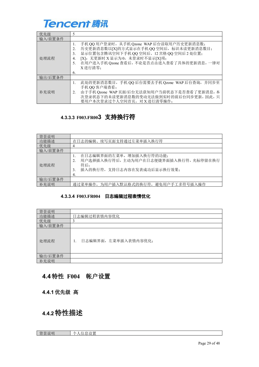 QQ产品设计需求文档_436套软件开发需求文档_VD516-软件开发需求文档_10各类系统软件开发需求_更新内容_腾讯产品需求文档（5份）