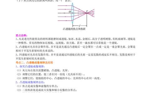 中考复习：透镜及其应用（提高）知识讲解_中考全科复习资料_北京四中绝密资料04中考物理总复习_05总复习：透镜及其应用（提高）