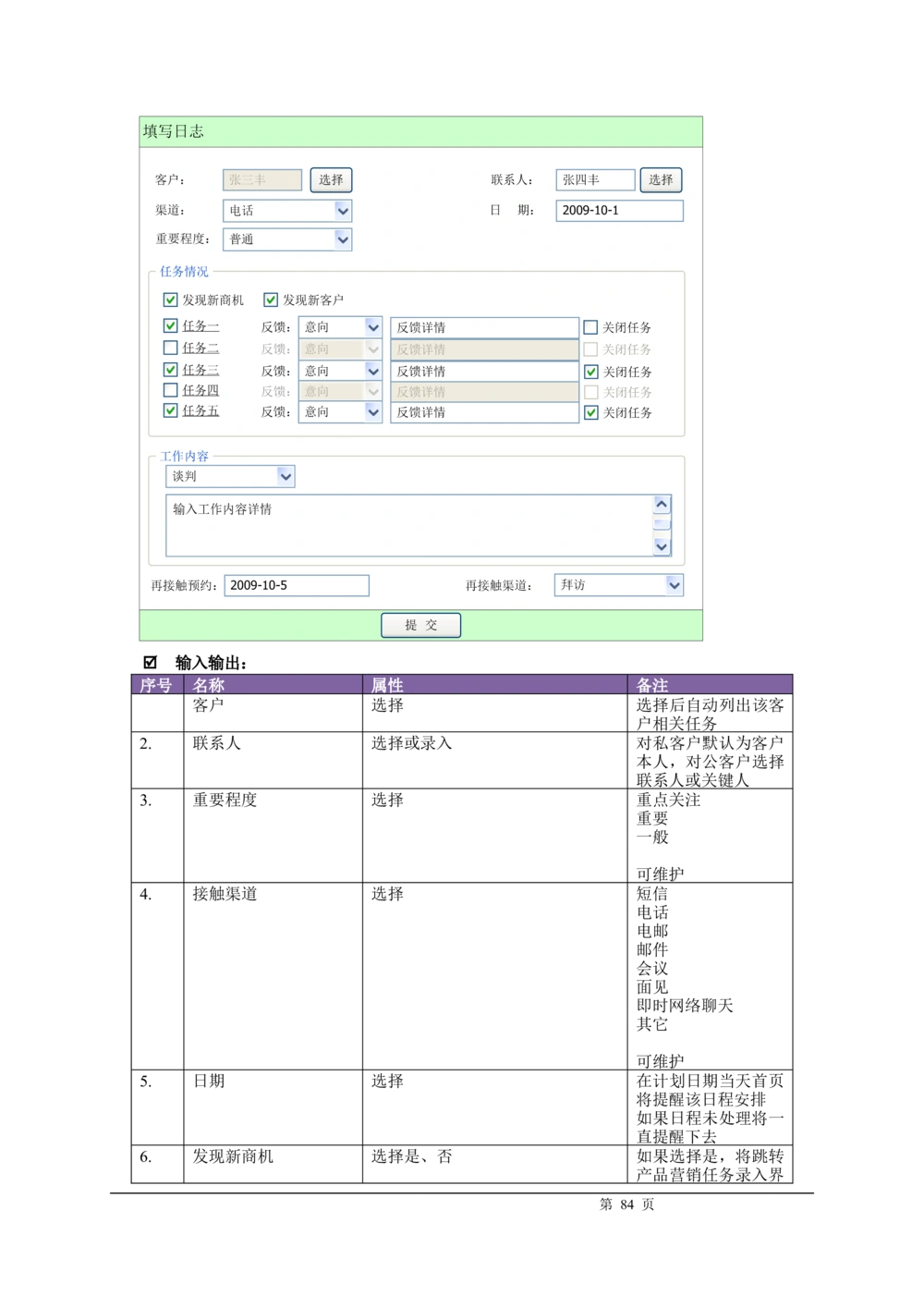 XX银行CRM系统需求规格说明书v1.2_436套软件开发需求文档_VD516-软件开发需求文档_10各类系统软件开发需求