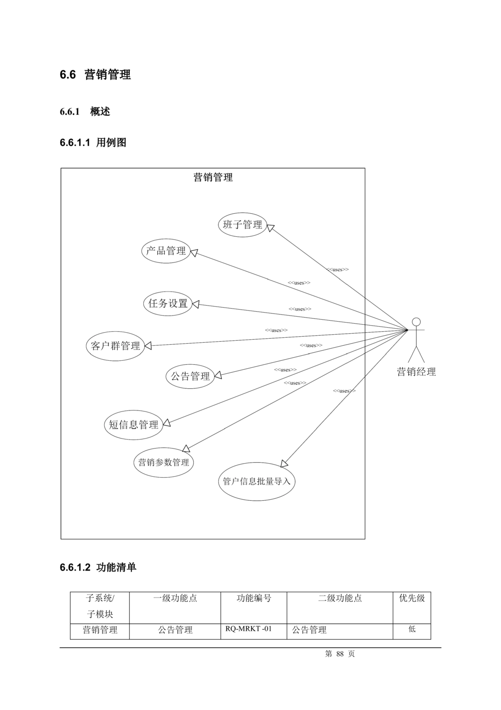 XX银行CRM系统需求规格说明书v1.2_436套软件开发需求文档_VD516-软件开发需求文档_10各类系统软件开发需求