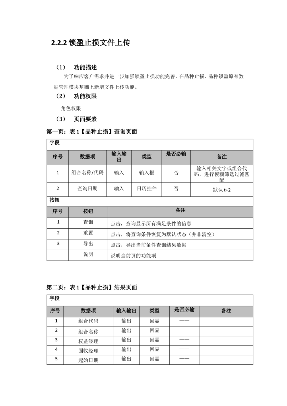XX投资分析平台需求规格说明书_436套软件开发需求文档_VD516-软件开发需求文档_10各类系统软件开发需求_更新内容