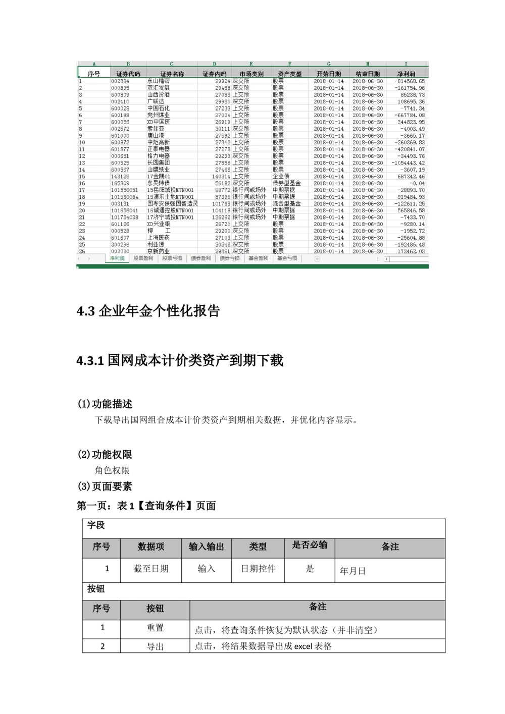 XX投资分析平台需求规格说明书_436套软件开发需求文档_VD516-软件开发需求文档_10各类系统软件开发需求_更新内容