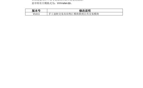新一代国际结算系统需求规格说明书（公共交易）V1.0_436套软件开发需求文档_VD516-软件开发需求文档_10各类系统软件开发需求