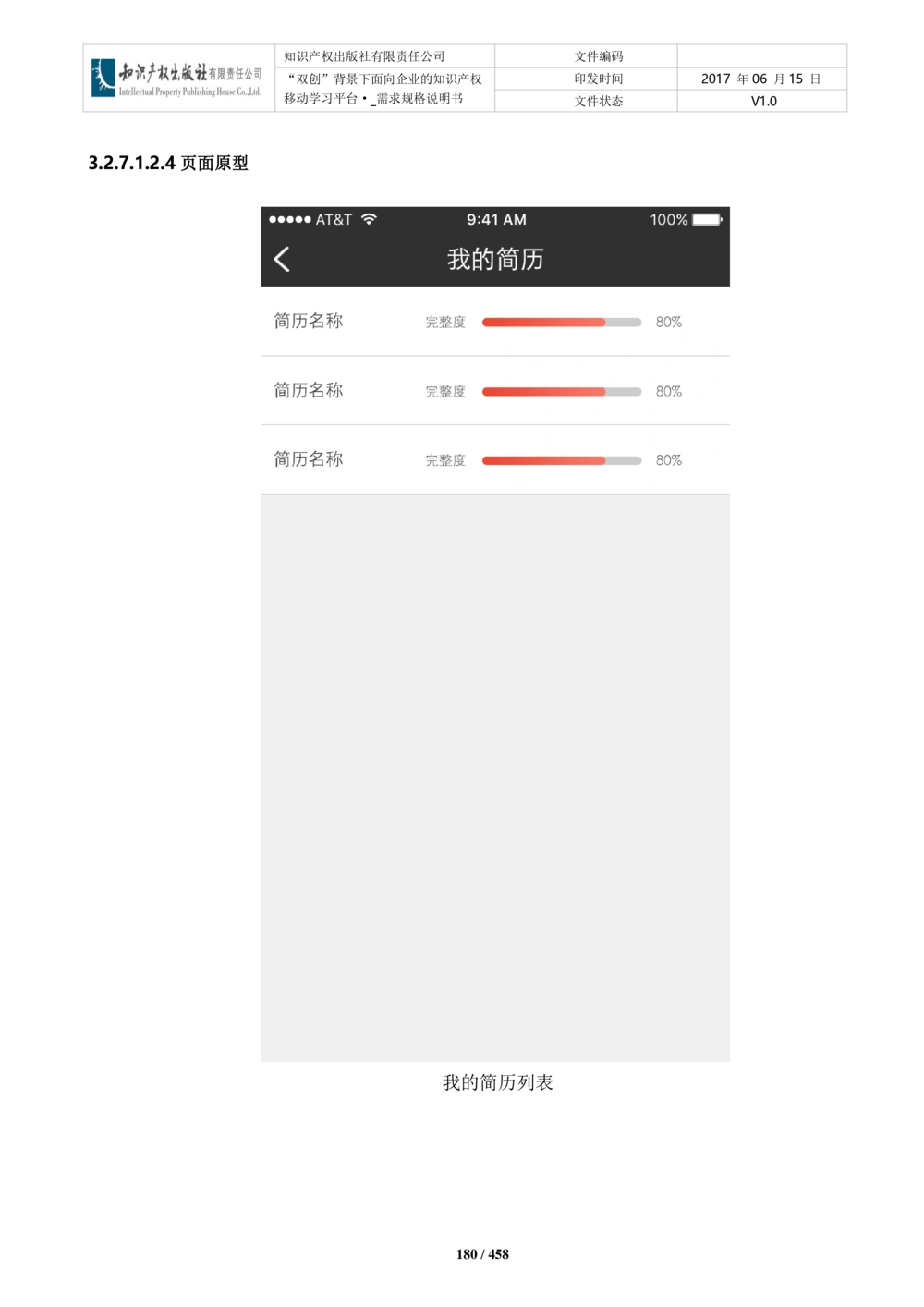双创背景下面向企业的知识产权移动学习平台-培训端_需求规格说明书V2.8_436套软件开发需求文档_VD516-软件开发需求文档_10各类系统软件开发需求_更新内容