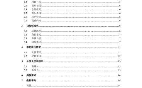 全面的需求规格说明书模板_436套软件开发需求文档_VD516-软件开发需求文档_10各类系统软件开发需求