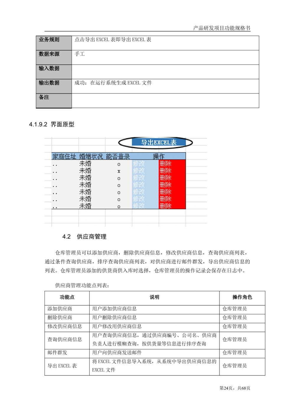 库存管理系统需求文档_436套软件开发需求文档_VD516-软件开发需求文档_10各类系统软件开发需求_更新内容_产品需求文档案例（73份）