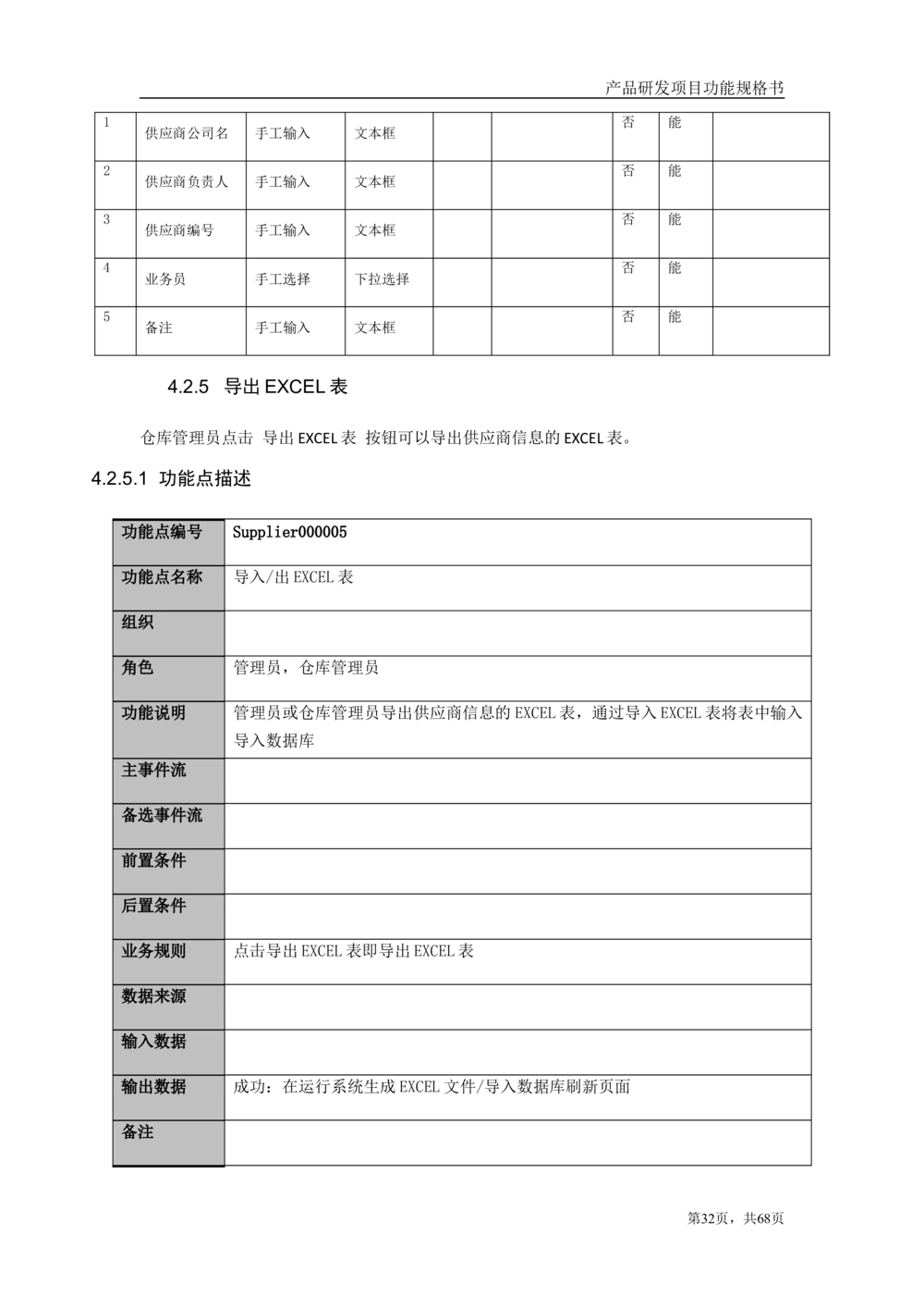 库存管理系统需求文档_436套软件开发需求文档_VD516-软件开发需求文档_10各类系统软件开发需求_更新内容_产品需求文档案例（73份）