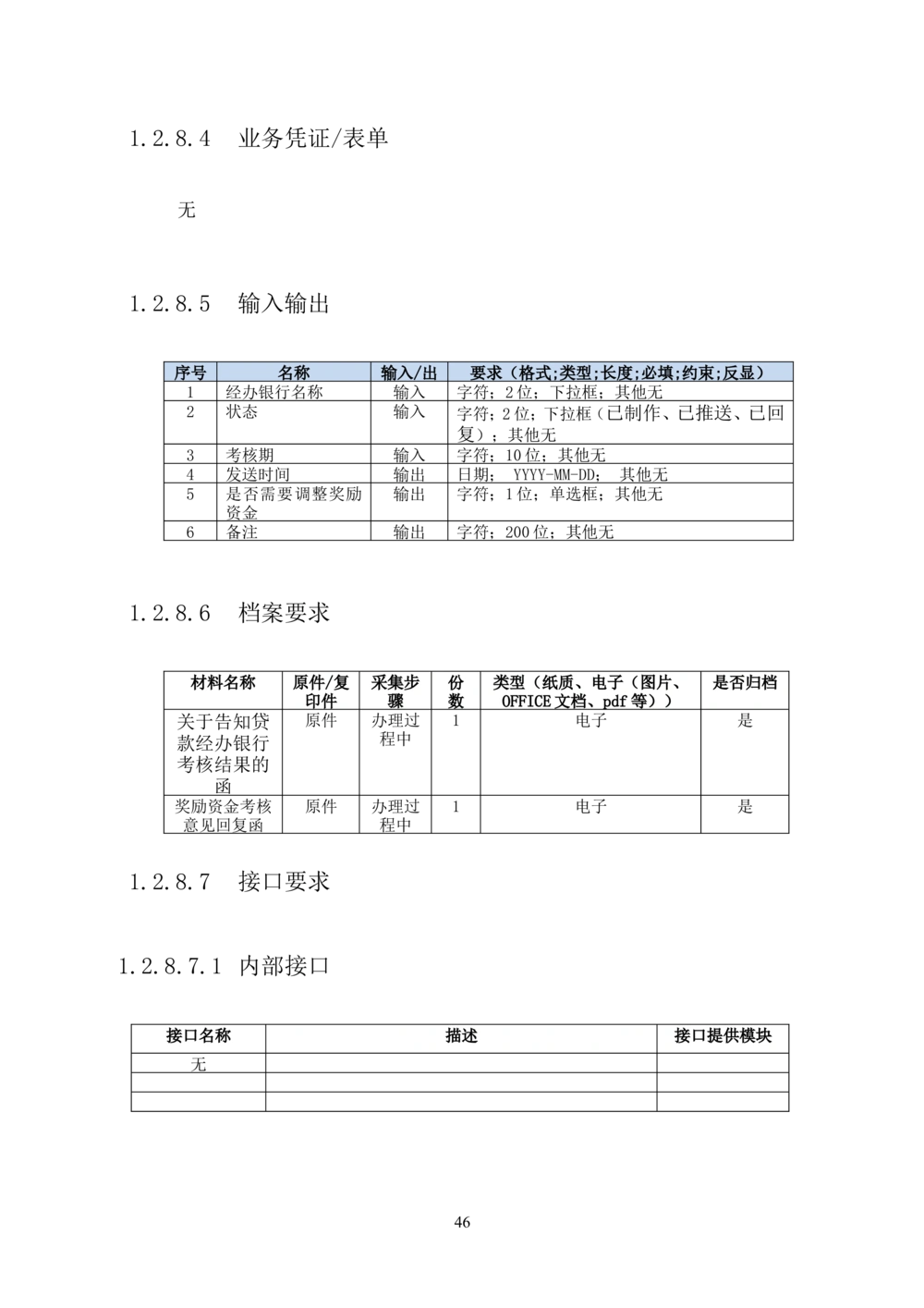 内部管理子系统-住房公积金贷款行政管理模块用户需求规格说明书V2.3_436套软件开发需求文档_VD516-软件开发需求文档_10各类系统软件开发需求_更新内容