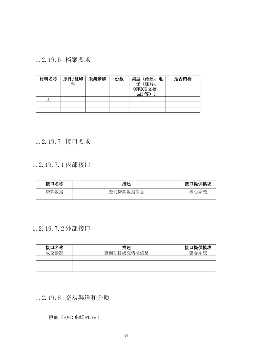 内部管理子系统-住房公积金贷款行政管理模块用户需求规格说明书V2.3_436套软件开发需求文档_VD516-软件开发需求文档_10各类系统软件开发需求_更新内容