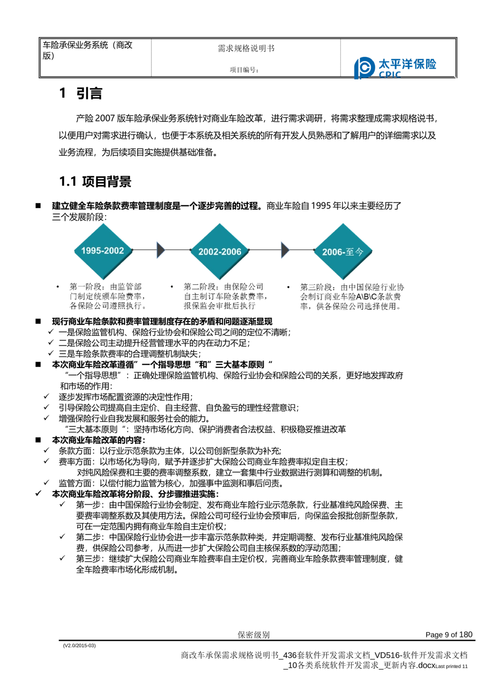 商改车承保需求规格说明书_436套软件开发需求文档_VD516-软件开发需求文档_10各类系统软件开发需求_更新内容