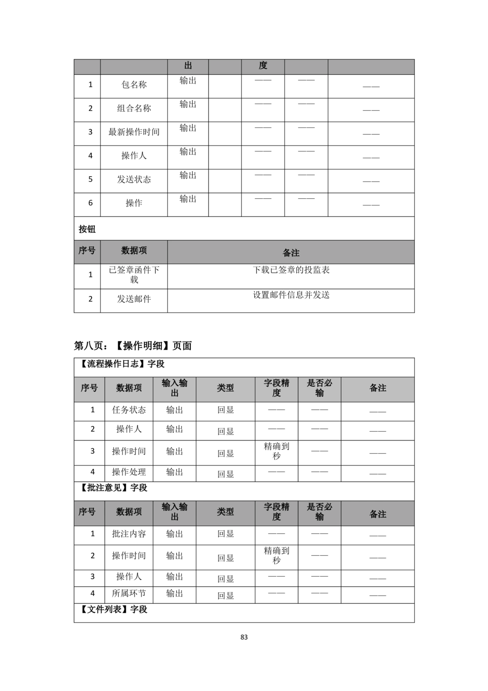 企业年金基金监督管理系统需求规格说明书-v0.5_436套软件开发需求文档_VD516-软件开发需求文档_10各类系统软件开发需求_更新内容