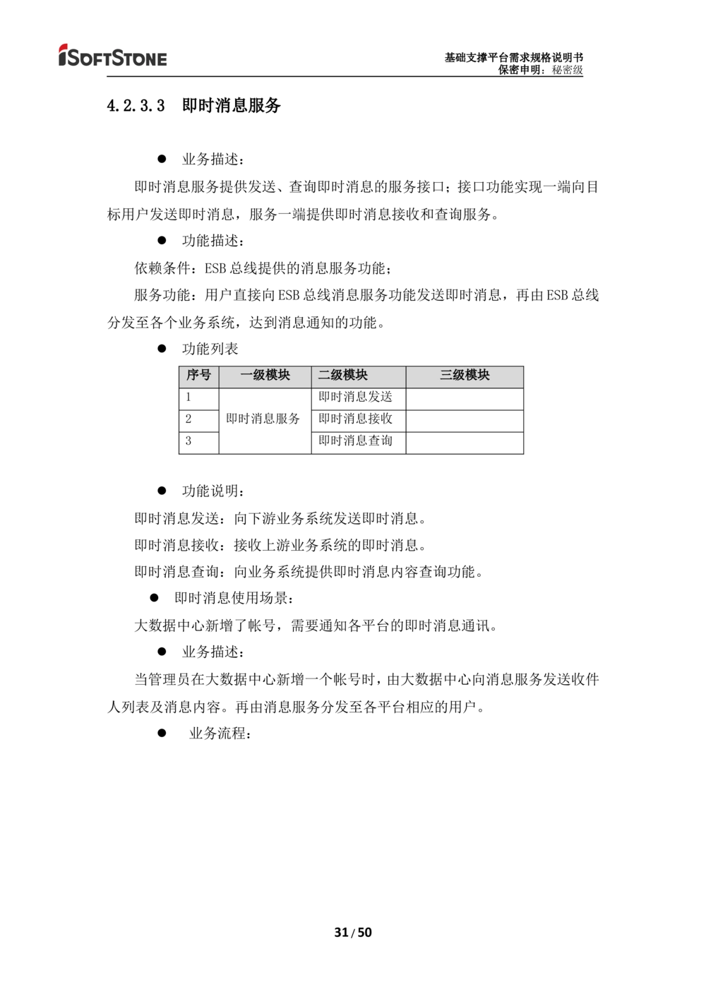 基础支撑平台-需求规格说明书（完整版_436套软件开发需求文档_VD516-软件开发需求文档_10各类系统软件开发需求_更新内容