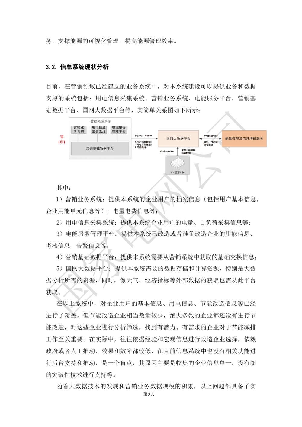 基于大数据平台的客户侧能量管理及信息增值服务业务需求规格说明书信_436套软件开发需求文档_VD516-软件开发需求文档_10各类系统软件开发需求