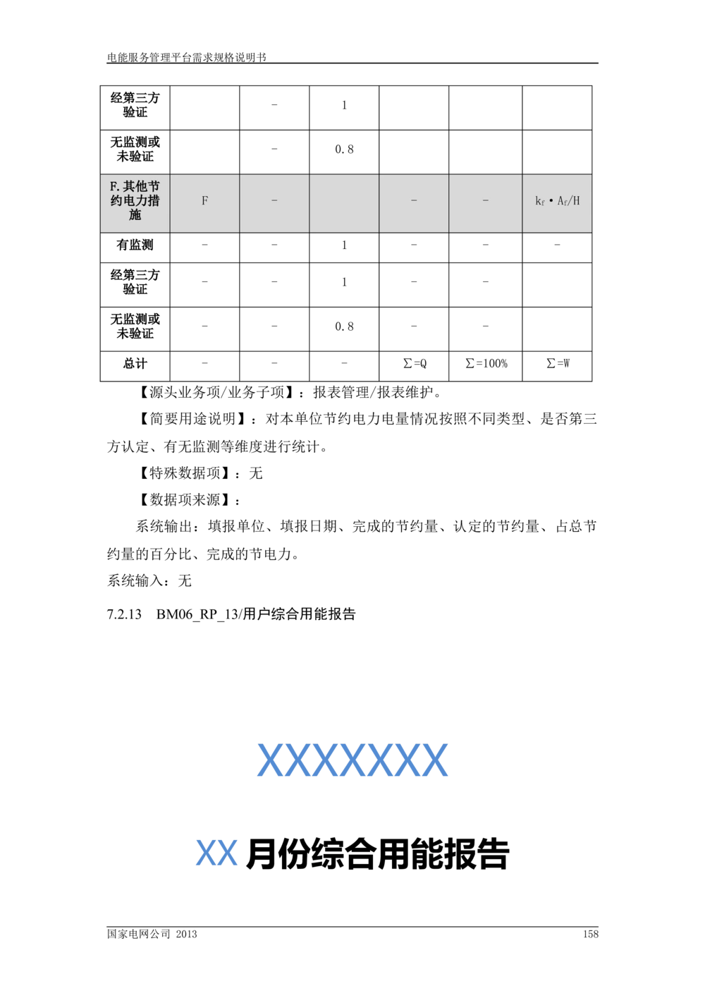 电能服务管理平台需求规格说明书_436套软件开发需求文档_VD516-软件开发需求文档_10各类系统软件开发需求