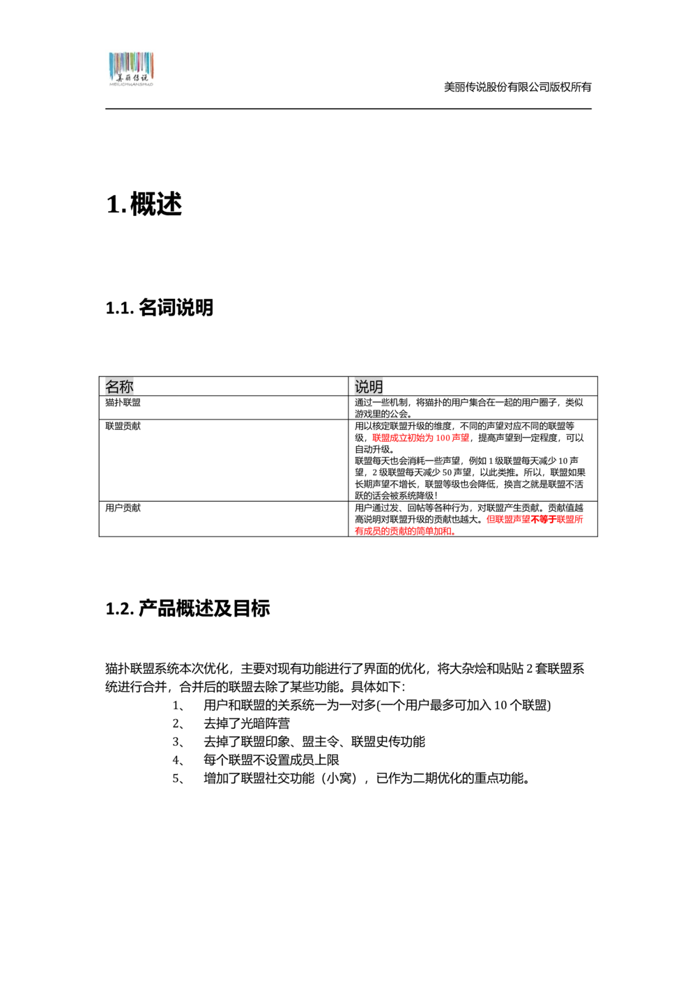猫扑联盟产品需求文档模板v1.0.0_436套软件开发需求文档_VD516-软件开发需求文档_10各类系统软件开发需求_更新内容_产品需求文档案例（73份）