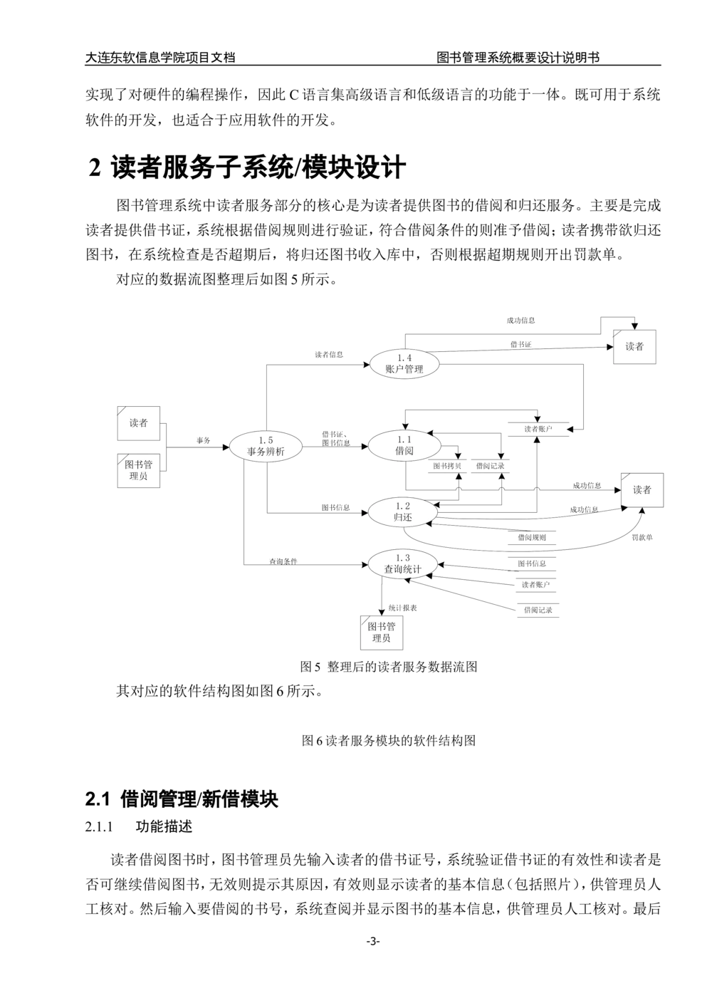 图书管理系统-体系结构设计说明书_436套软件开发需求文档_VD516-软件开发需求文档_05体系结构设计说明书（12份）