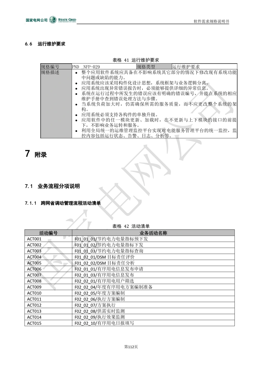 电能服务平台软件需求规格说明书-V1.0_436套软件开发需求文档_VD516-软件开发需求文档_10各类系统软件开发需求