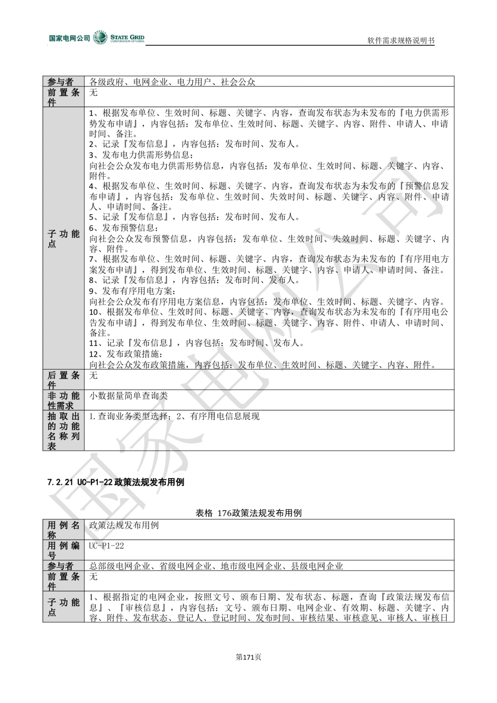 电能服务平台软件需求规格说明书-V1.0_436套软件开发需求文档_VD516-软件开发需求文档_10各类系统软件开发需求