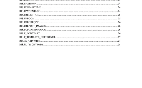 数据库表结构说明文档_436套软件开发需求文档_VD516-软件开发需求文档_06数据库设计文档（18份）