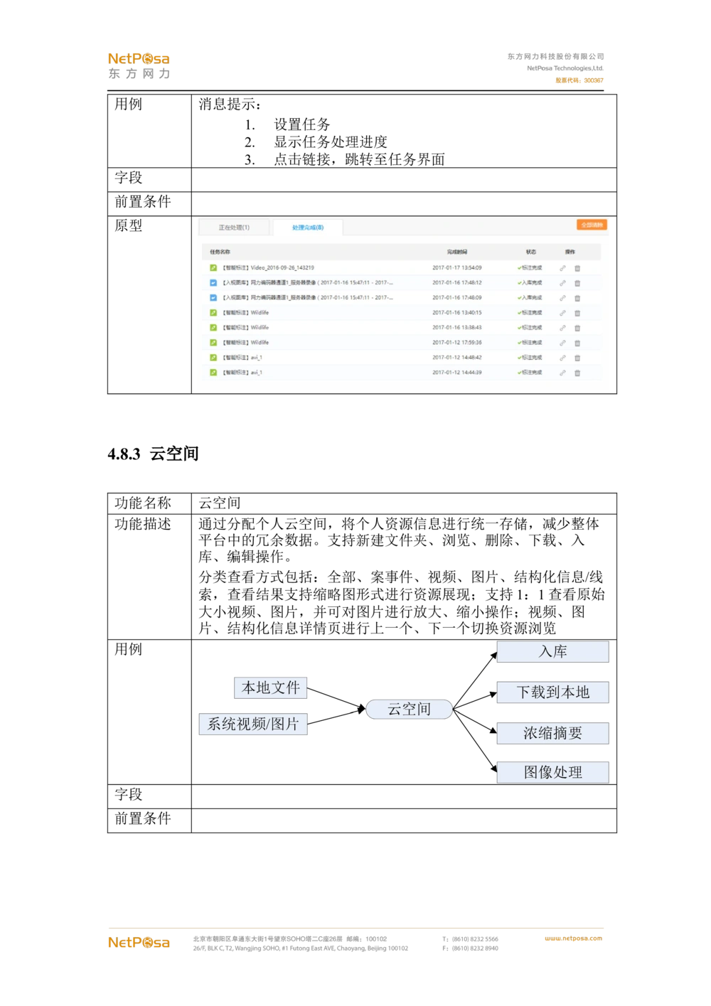 视频图像解析系统需求规格说明书(PRD文档_436套软件开发需求文档_VD516-软件开发需求文档_10各类系统软件开发需求_更新内容