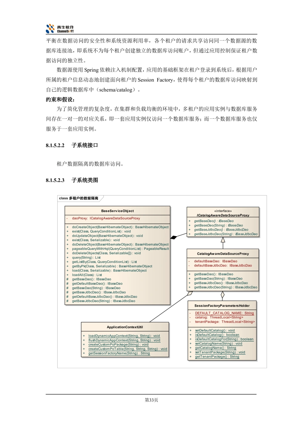 体系结构设计说明书_436套软件开发需求文档_VD516-软件开发需求文档_05体系结构设计说明书（12份）