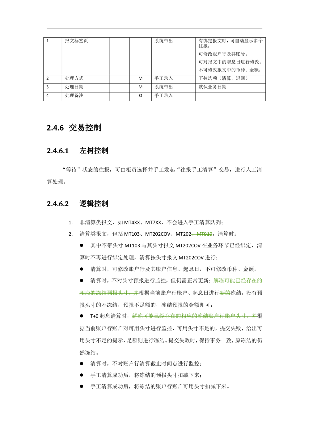 新一代国际结算系统需求规格说明书（外币清算）V1.0_436套软件开发需求文档_VD516-软件开发需求文档_10各类系统软件开发需求
