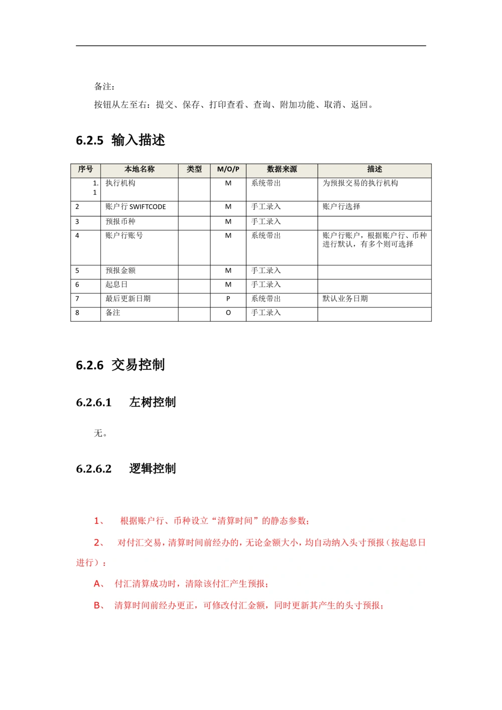 新一代国际结算系统需求规格说明书（外币清算）V1.0_436套软件开发需求文档_VD516-软件开发需求文档_10各类系统软件开发需求