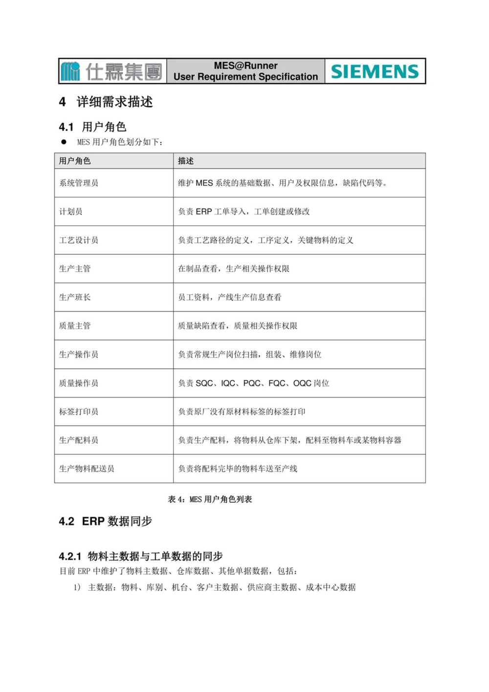 制造执行系统（MES）系统用户需求说明书_436套软件开发需求文档_VD516-软件开发需求文档_10各类系统软件开发需求_更新内容