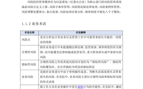 内部管理子系统-廉政风险防控模块用户需求规格说明书V2.2_436套软件开发需求文档_VD516-软件开发需求文档_10各类系统软件开发需求_更新内容