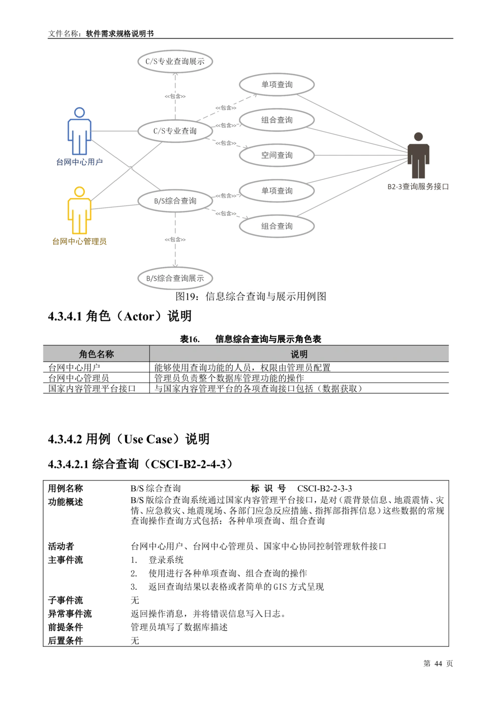 国家抗震救灾指挥部信息支撑与服务系统软件需求规格说明书_436套软件开发需求文档_VD516-软件开发需求文档_10各类系统软件开发需求_更新内容