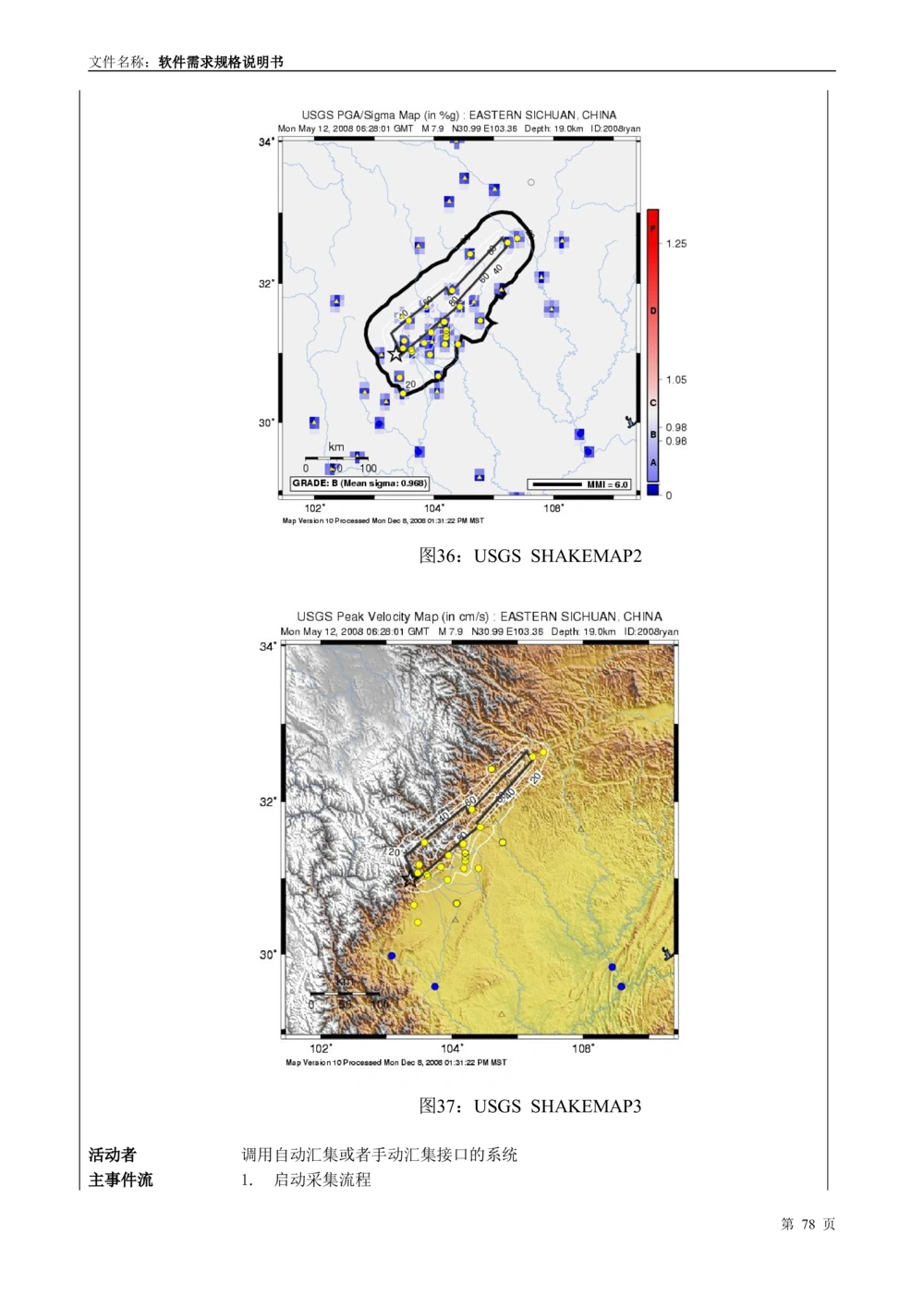国家抗震救灾指挥部信息支撑与服务系统软件需求规格说明书_436套软件开发需求文档_VD516-软件开发需求文档_10各类系统软件开发需求_更新内容