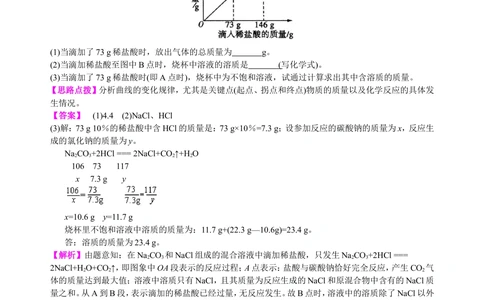 中考总复习：有关化学方程式的计算（基础）知识讲解_中考全科复习资料_北京四中绝密资料05中考化学总复习_32总复习：有关化学方程式的计算(基础）