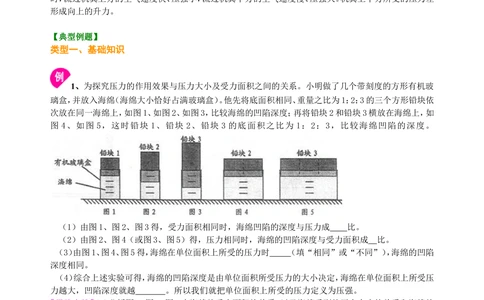 总复习：压力压强（基础）知识讲解_中考全科复习资料_北京四中绝密资料04中考物理总复习_16总复习：压力压强（基础）