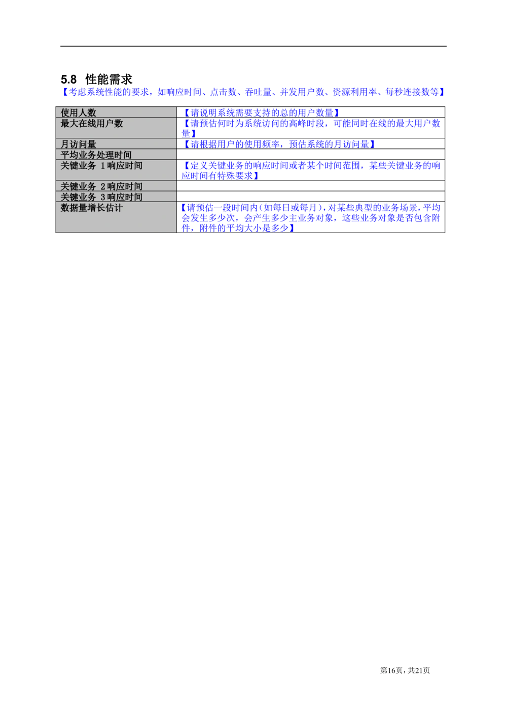 系统需求说明书模版_436套软件开发需求文档_VD516-软件开发需求文档_02需求规格说明书（14份）