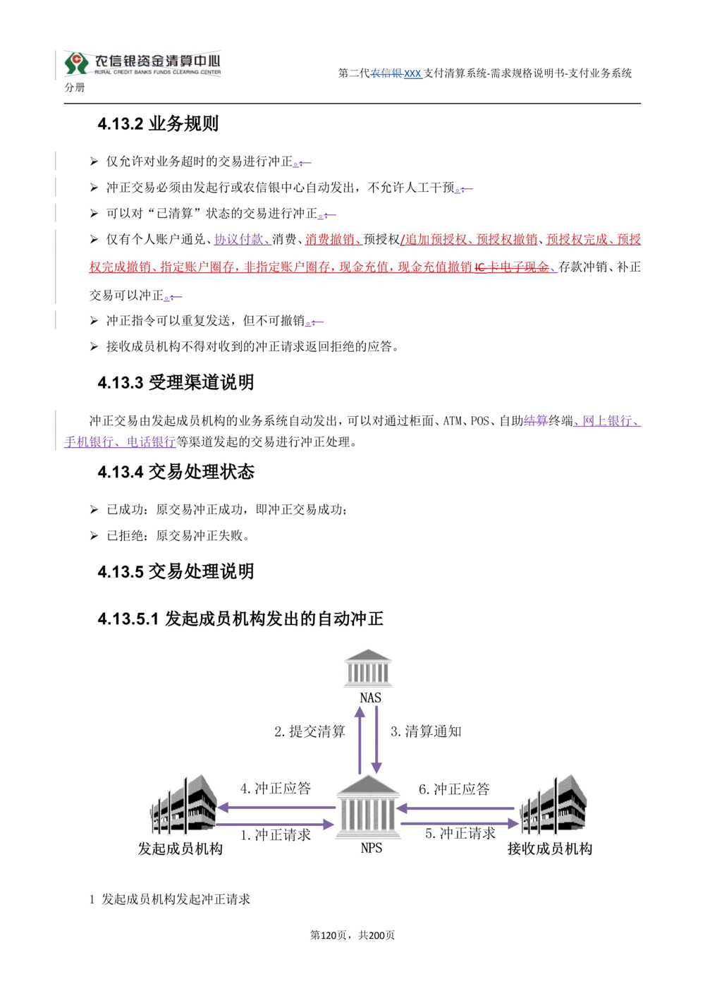 第二代XXX支付业务系统需求规格说明书（分册_436套软件开发需求文档_VD516-软件开发需求文档_10各类系统软件开发需求