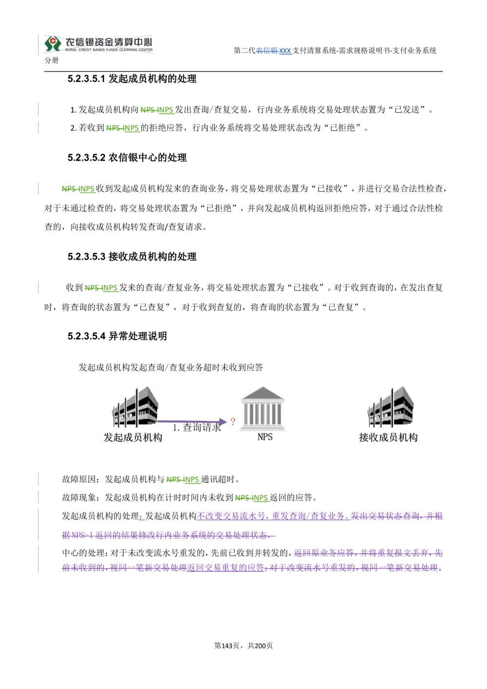 第二代XXX支付业务系统需求规格说明书（分册_436套软件开发需求文档_VD516-软件开发需求文档_10各类系统软件开发需求