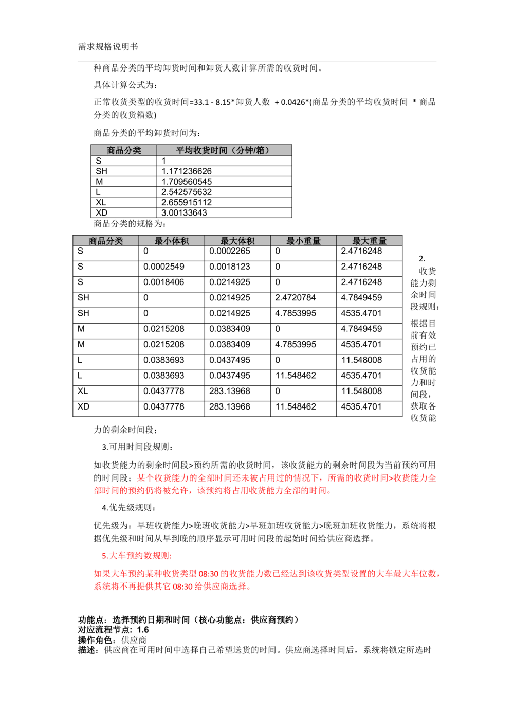 沃尔玛TMS需求规格说明书_v1.3_436套软件开发需求文档_VD516-软件开发需求文档_10各类系统软件开发需求