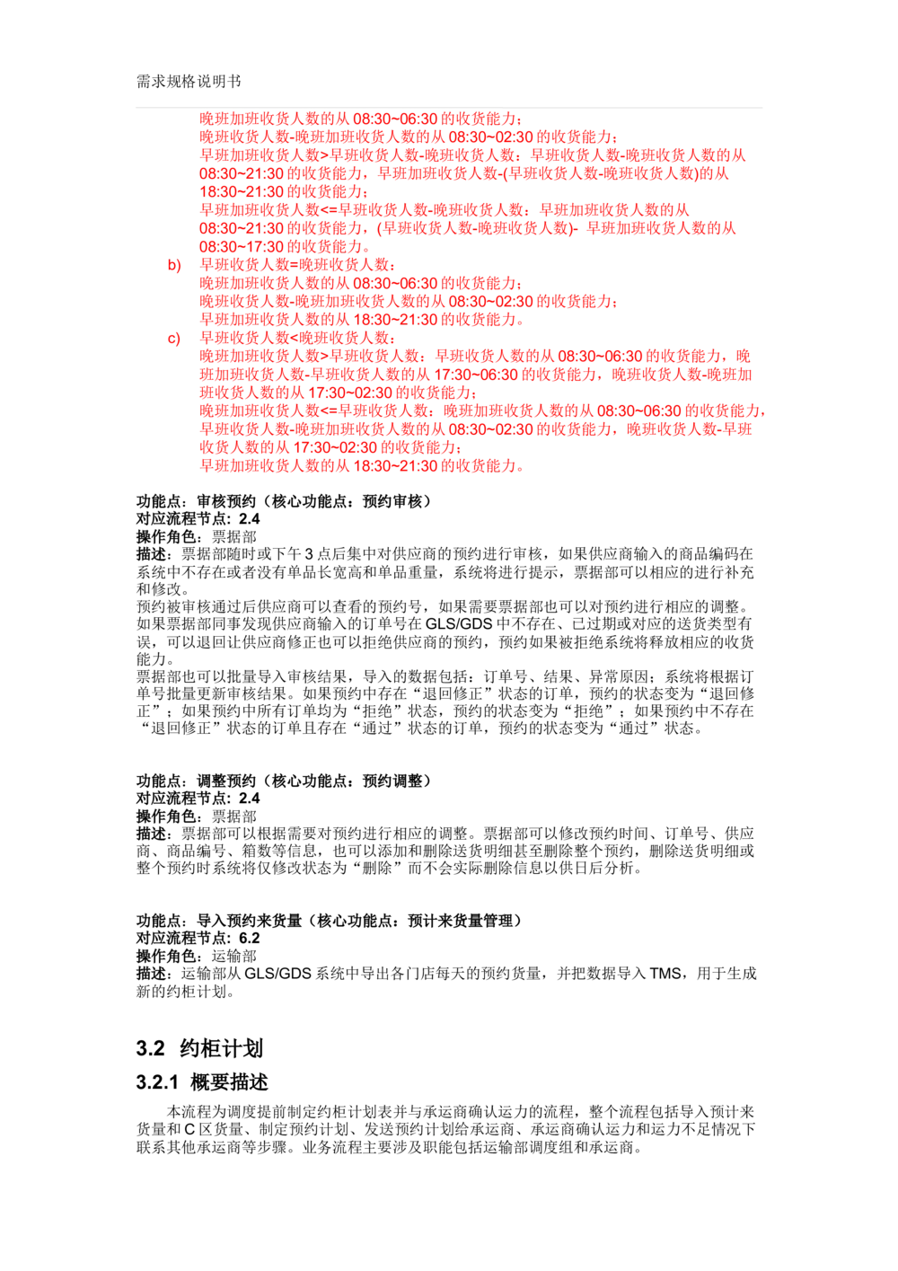 沃尔玛TMS需求规格说明书_v1.3_436套软件开发需求文档_VD516-软件开发需求文档_10各类系统软件开发需求