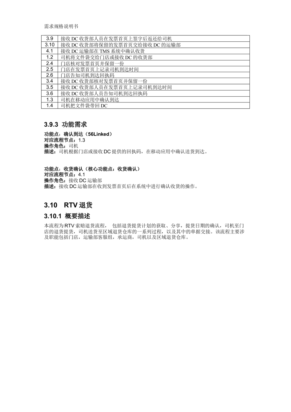 沃尔玛TMS需求规格说明书_v1.3_436套软件开发需求文档_VD516-软件开发需求文档_10各类系统软件开发需求