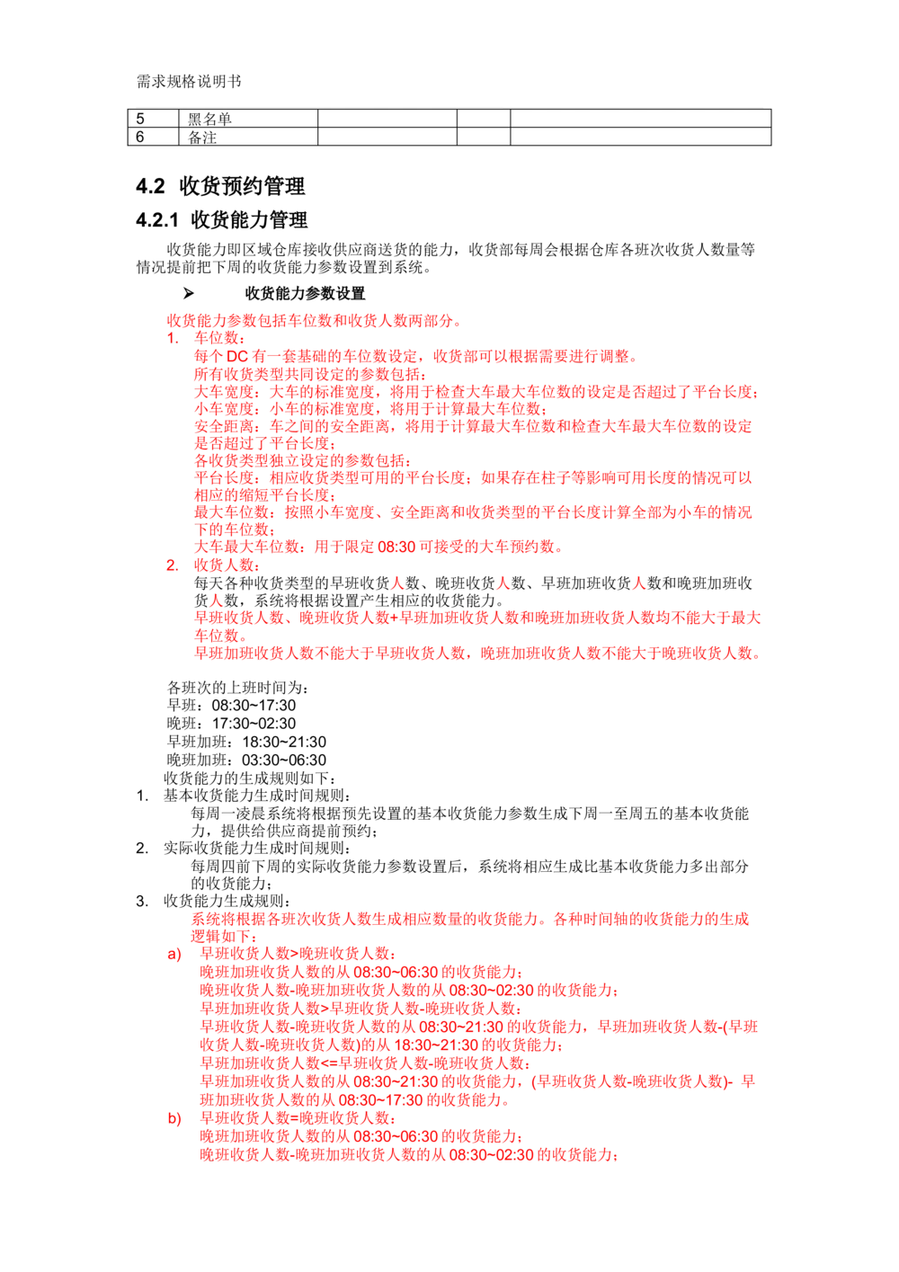 沃尔玛TMS需求规格说明书_v1.3_436套软件开发需求文档_VD516-软件开发需求文档_10各类系统软件开发需求