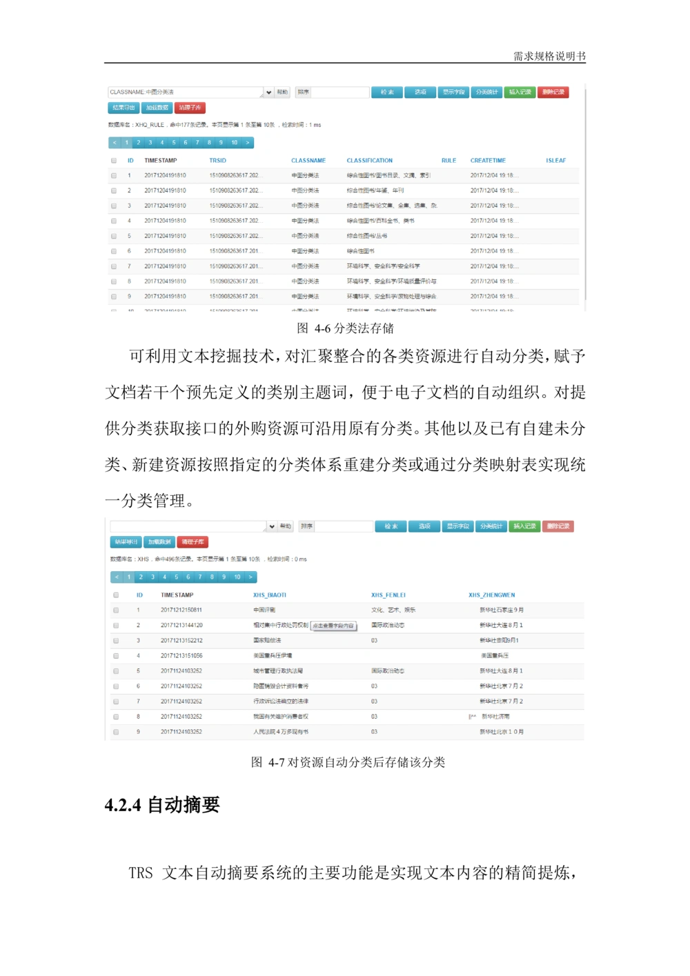 信息资源整合及应用服务研究-需求规格说明书_436套软件开发需求文档_VD516-软件开发需求文档_10各类系统软件开发需求_更新内容