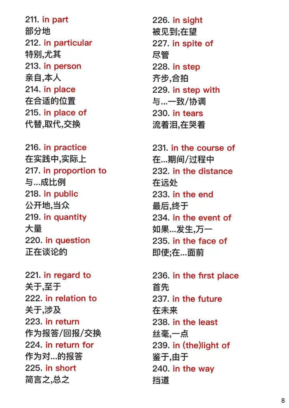 10天时间背完，你的英语完形填空就真的稳了#英语#英语谁不会#知识点总结#图文伙伴计划#抖音图文来了_中小学精品资料(高清可打印)_初中大全集高清资料整理版